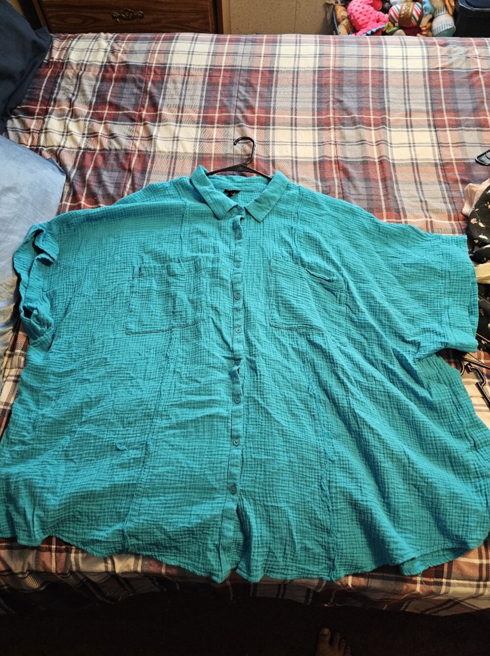 Torrid Beach Buttondown Cover Up
